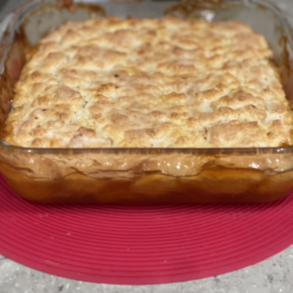 Fresh Apricot Cobbler