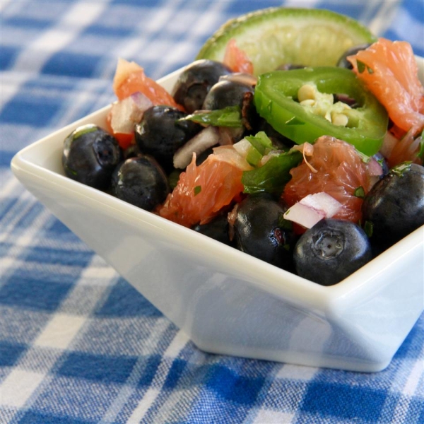 Blueberry Grapefruit Salsa