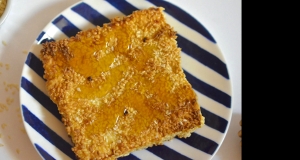 Fried Feta with Sesame Seeds