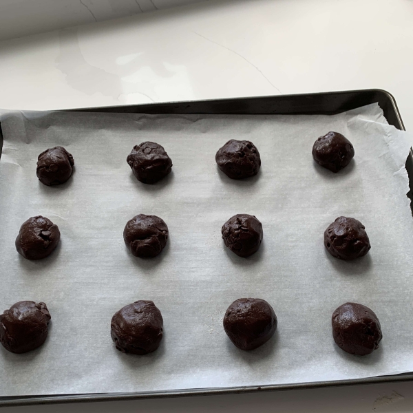 Chocolate Chocolate Chip Cookies