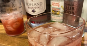 Sloe Gin Fizz Cocktail