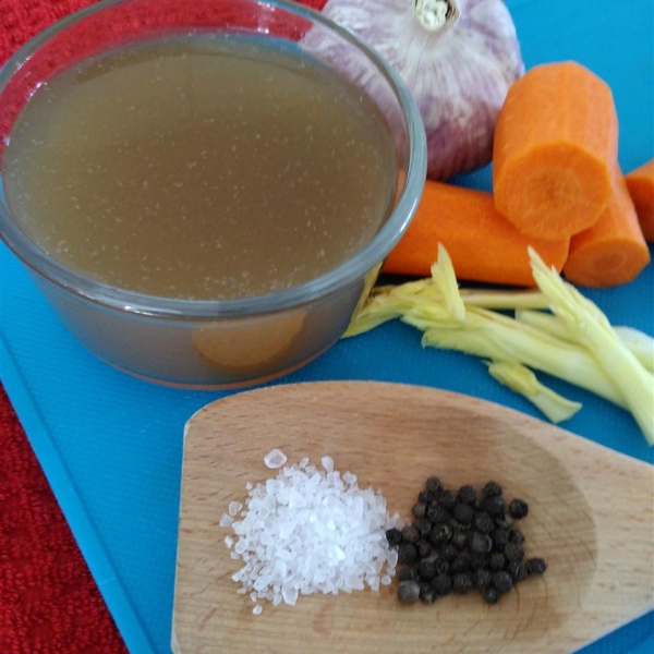 Rapid Chicken Stock