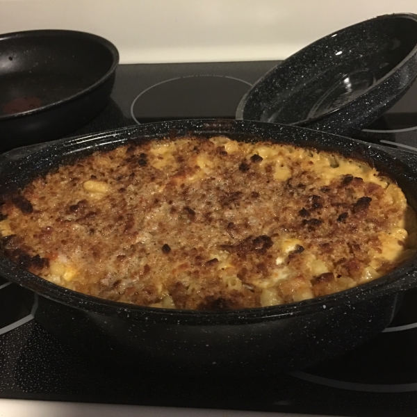 Scallop and Bacon Mac N' Cheese