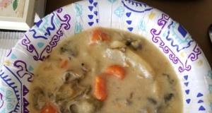 Oyster Stew with Evaporated Milk