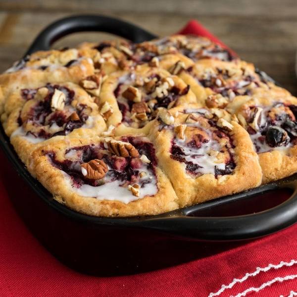 Cranberry Pecan Breakfast Buns