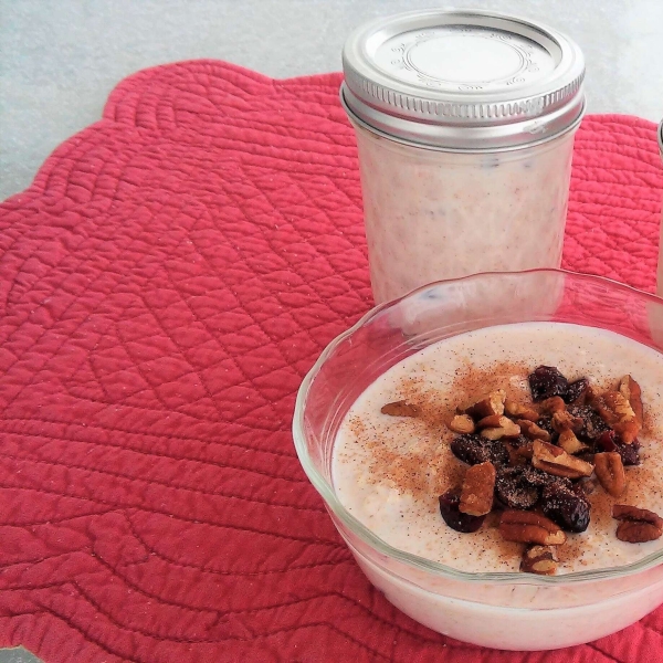 Overnight Refrigerator Oatmeal