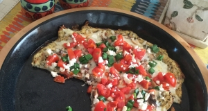 Quick and Easy Cauliflower Crust Personal Pizza