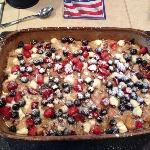 Berry Good French Toast Bake