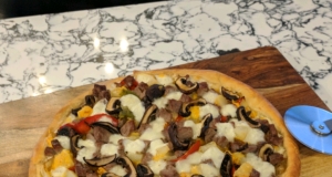 Prime Rib Pizza