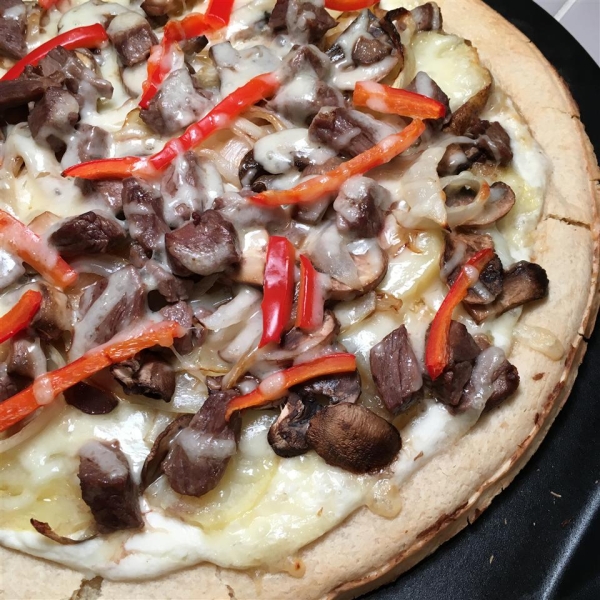 Prime Rib Pizza