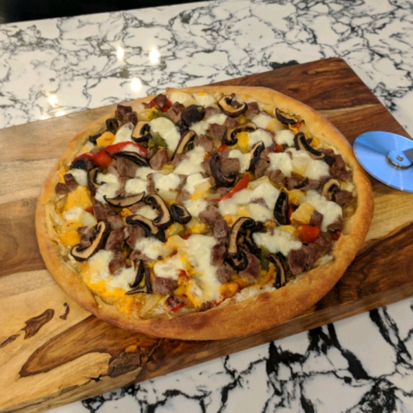 Prime Rib Pizza