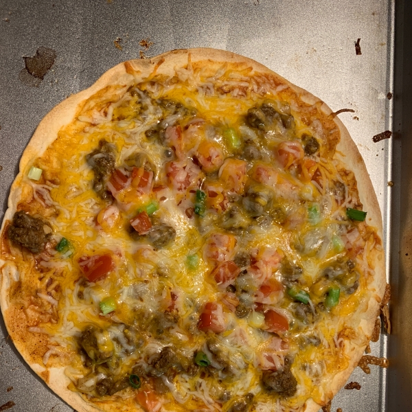 Easy Mexican Pizza