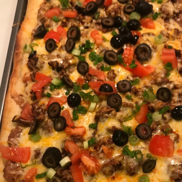 Easy Mexican Pizza