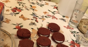 Red Velvet Sandwich Cookies