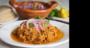 Cochinita Pibil (Mexican Pulled Pork in Annatto Sauce)