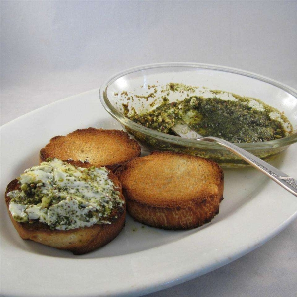 Pesto Cream Cheese Dip