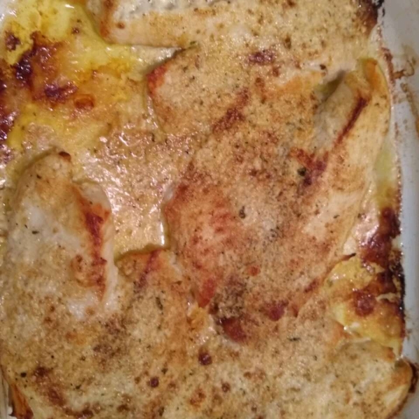 Broiled Tilapia Parmesan