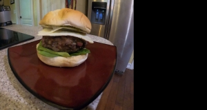 Air Fryer Burgers