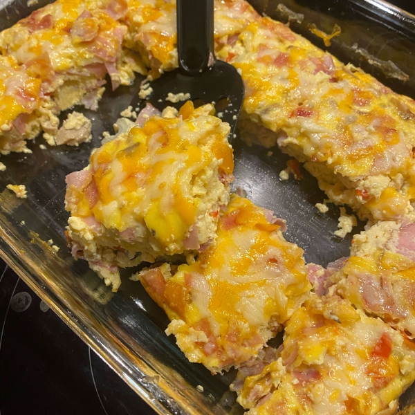 Ham and Egg Breakfast Bake
