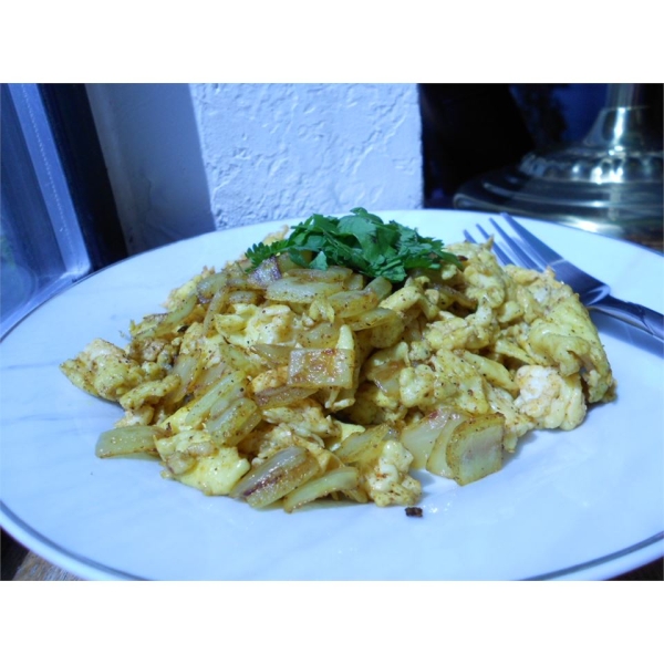 Nepalese Scrambled Eggs