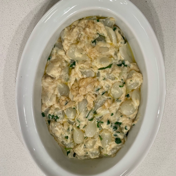 Easy Creamed Pearl Onions