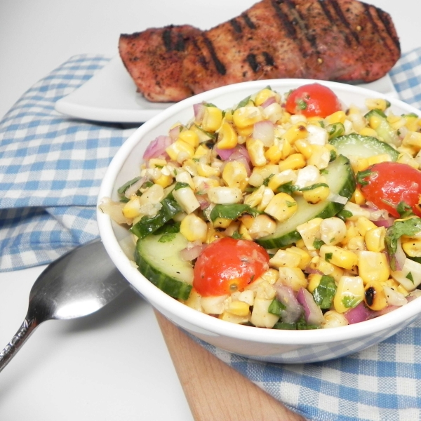 Nicole's Grilled Corn Salad