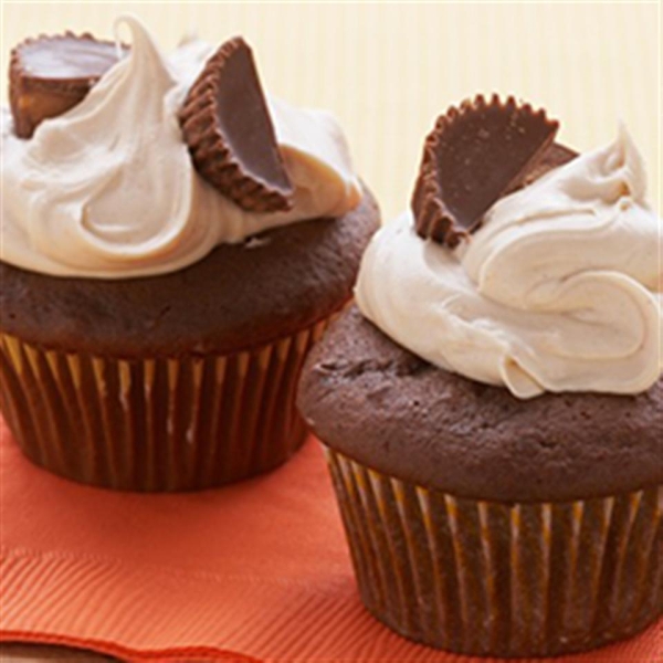 Chocolate Peanut Butter Cupcakes