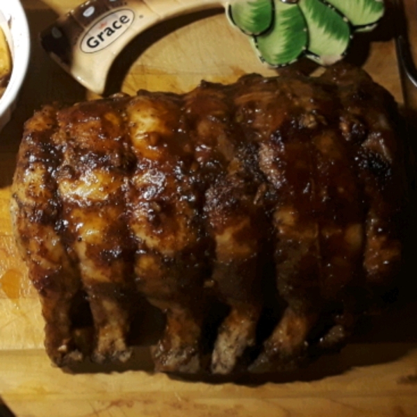 Bourbon-BBQ Glazed Baby Back Ribs
