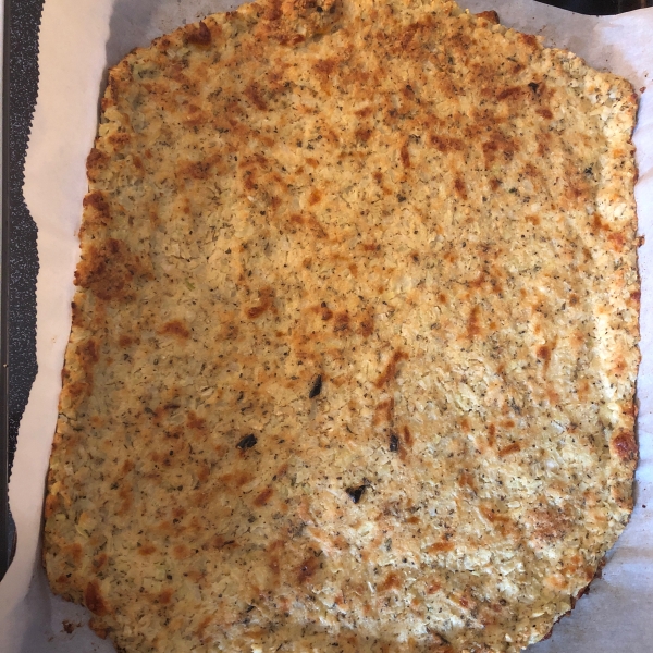 Ultimate Keto Fathead Cauliflower Pizza Crust in the Known Universe