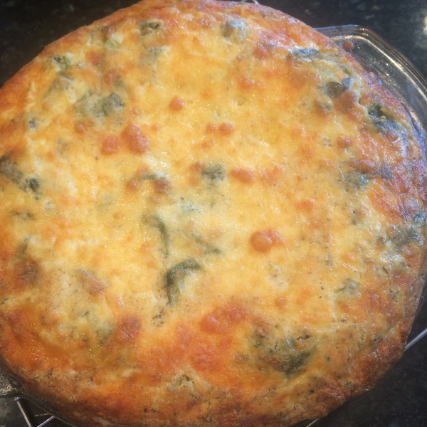 Easy Spinach and Gouda Cheese Quiche