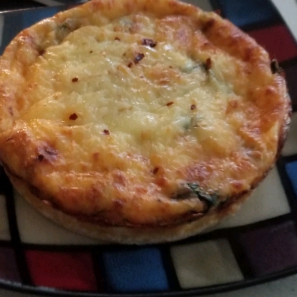 Easy Spinach and Gouda Cheese Quiche