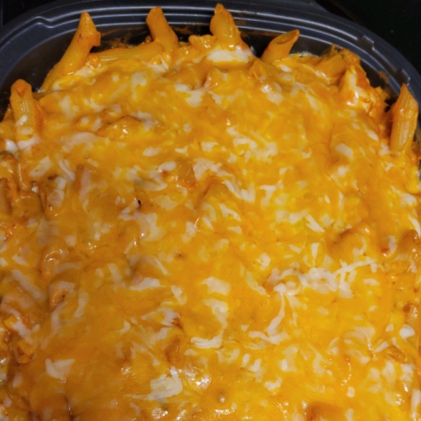 Chicken Fajita Pasta Bake