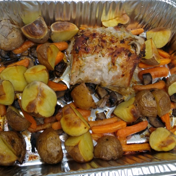 Healthier Roasted Pork Loin