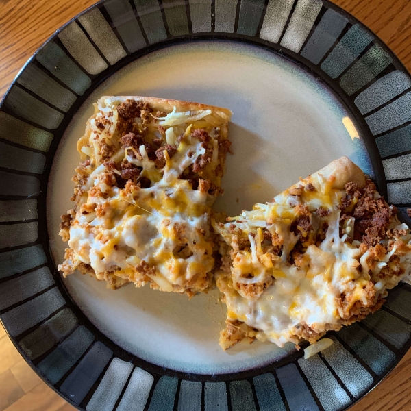 Mexican Breakfast Pizza