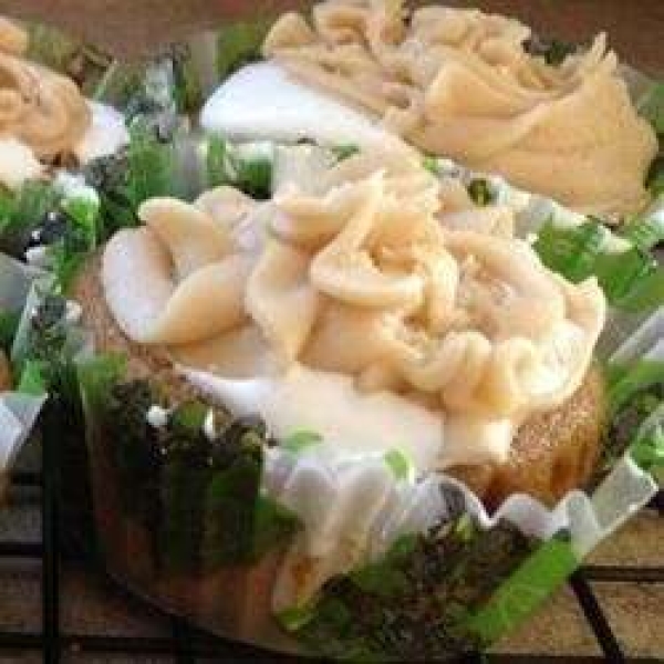 Candy'D Sweet Potato Cupcakes with Brown Sugar Icing