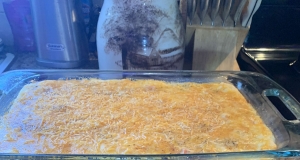 Ground Beef and Mashed Potato Casserole