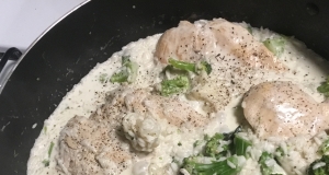 Creamy Lemon Chicken and Rice