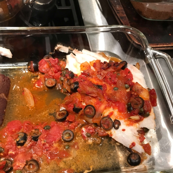 Red Snapper Livornese