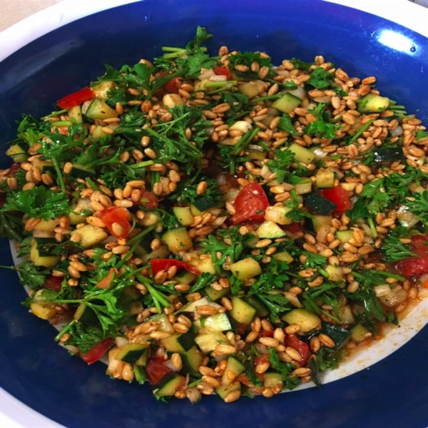 Hi-Fi Sprouted Grain Tabbouleh