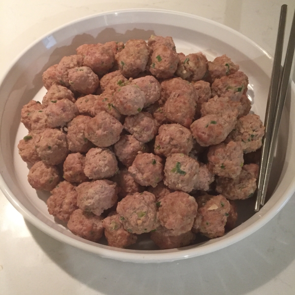 Chinese Style Low Carb Meatballs