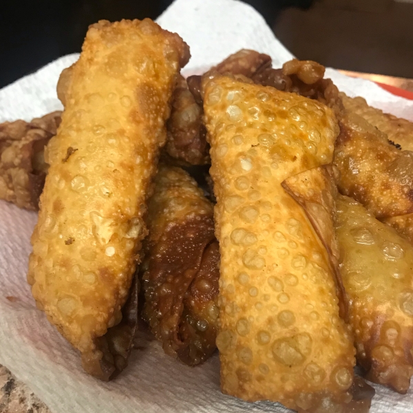 Steak and Cheese Egg Rolls