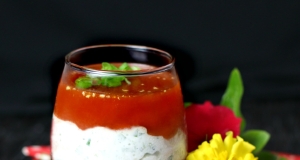 Layered Lemon-Tomato Aspic