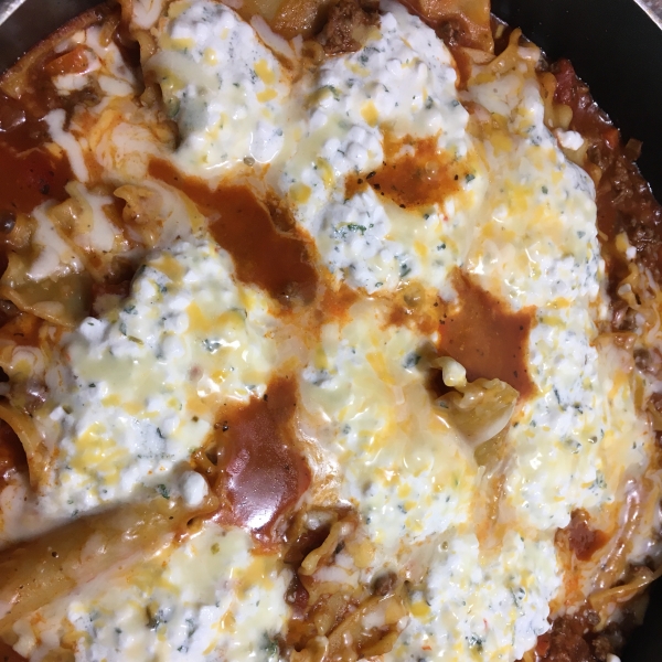 Weeknight Skillet Lasagna