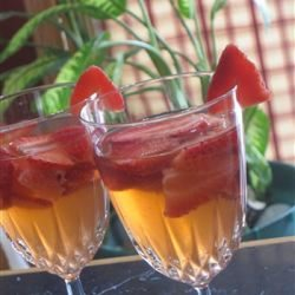 Strawberries and Wine