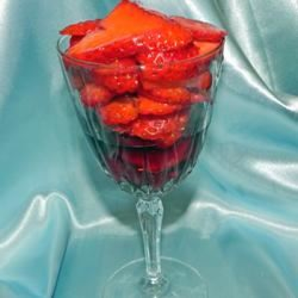 Strawberries and Wine