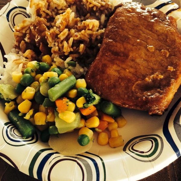 Baked Soy Lemon Chops