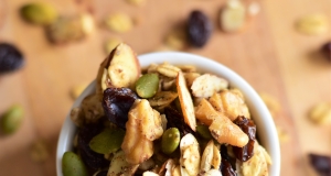 Maple-Pecan-Olive Oil Granola