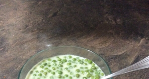 Delicious Creamed Peas