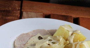 Instant Pot® Vitello Tonnato (Poached Veal with Tonnato Sauce)