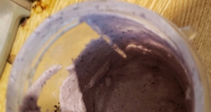 Almond Butter and Blueberry Smoothie